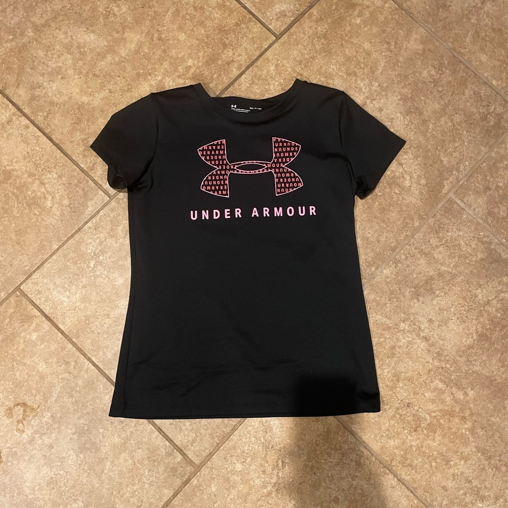 Black Under Armour top